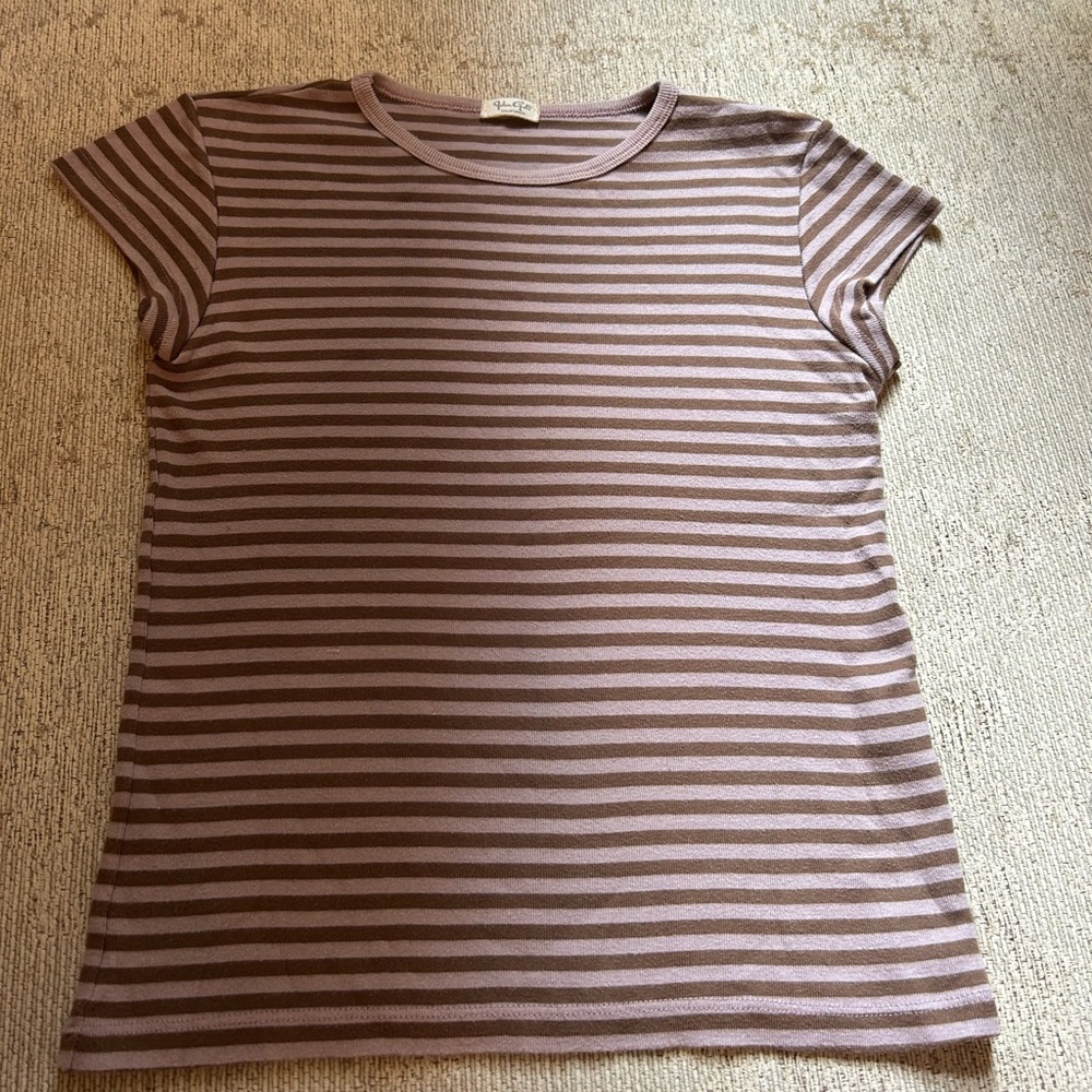 Brandy Melville Hailie Striped Shirt